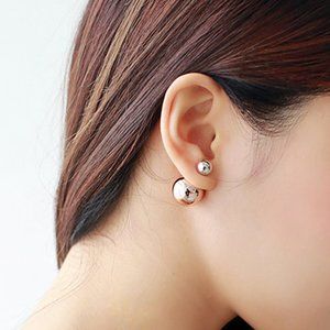 Sterling Silver Front-Back Post Earrings